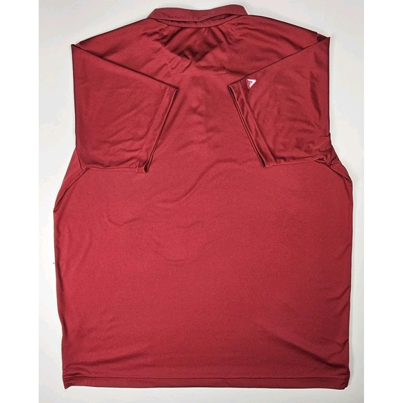 Antigua Alabama Crimson Tide Shirt Polo Mens XL NCAA Football Performance SS - Picture 3 of 9